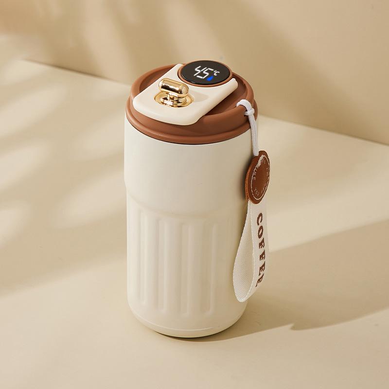 316 Stainless Steel Coffee Cup Smart Thermos Cup