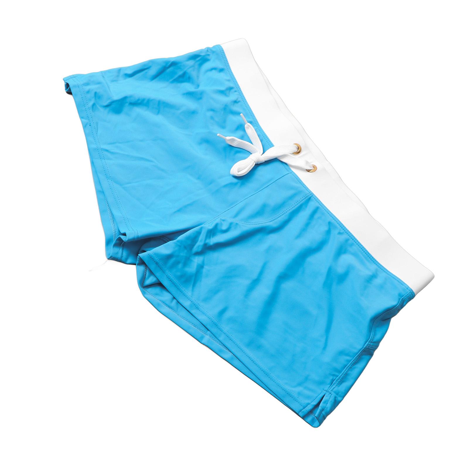 

Men Swimsuit Pants Waist Drawstring Breathable Back Men Swimming Shorts for Beach