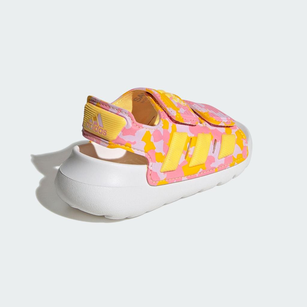 Adidas Altaswim 2.0 Comfortable Casual Non-Slip Durable Low-Top Walking Shoes Baby Shoes Yellow Pink White IE8273