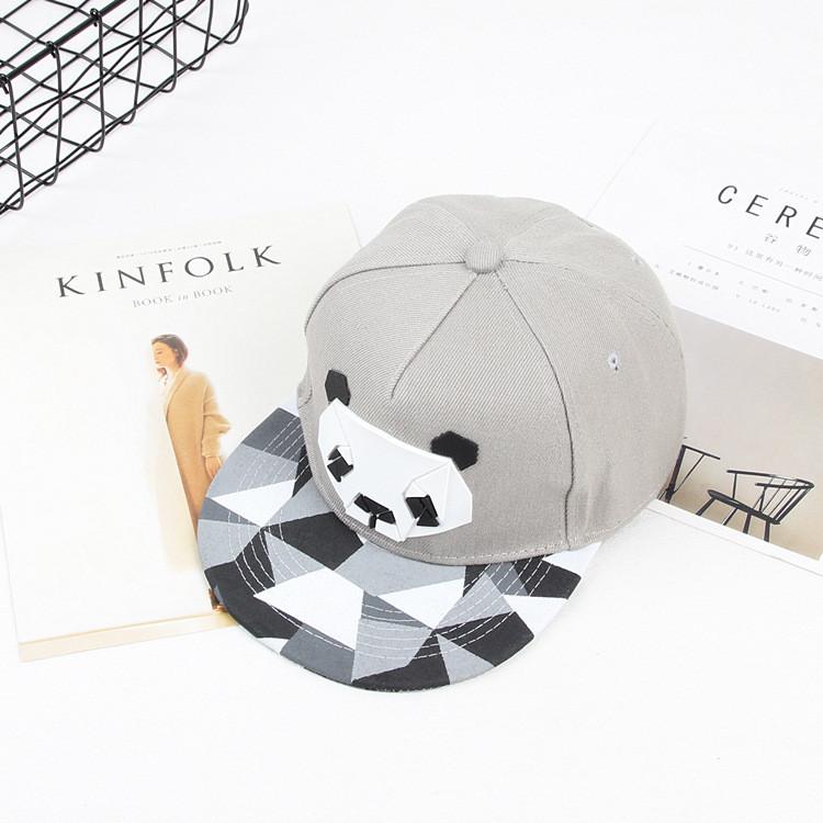 Panda Hat Summer Fashion Baseball Cap With Adjustable Strap For Men Women