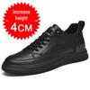 Autumn Men's White Height-Increasing Shoes 8cm - Korean/British Casual Fashion Shoes 