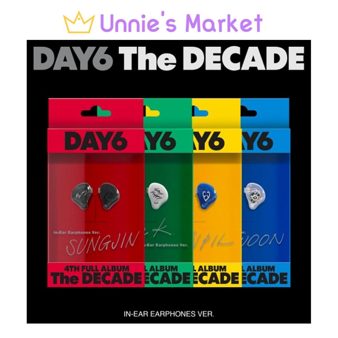 

[Предзаказ] DAY6 - The DECADE (ВНУТРИКАНАЛЬНЫЕ НАУШНИКИ вер.) + Бесплатный подарок Random ver. 1EA