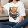Roaring Tiger T-Shirt | Big Cat Animal Tee- Gift for her Mom Grandma Family Friend Sister Crew