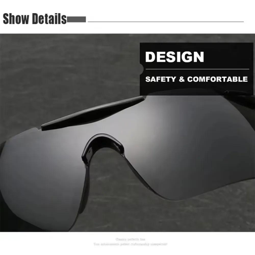 1Pcs Fashion Sports Men Sunglasses Road Bicycle Glasses Mountain Cycling Riding Protection Goggles Eyewear Mtb Bike Sun Glasses