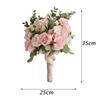 Bridesmaid Bouquet Romantic Tossing Bouquet Wedding Bouquet for Church Decor