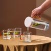 Glass Water Pitcher Set