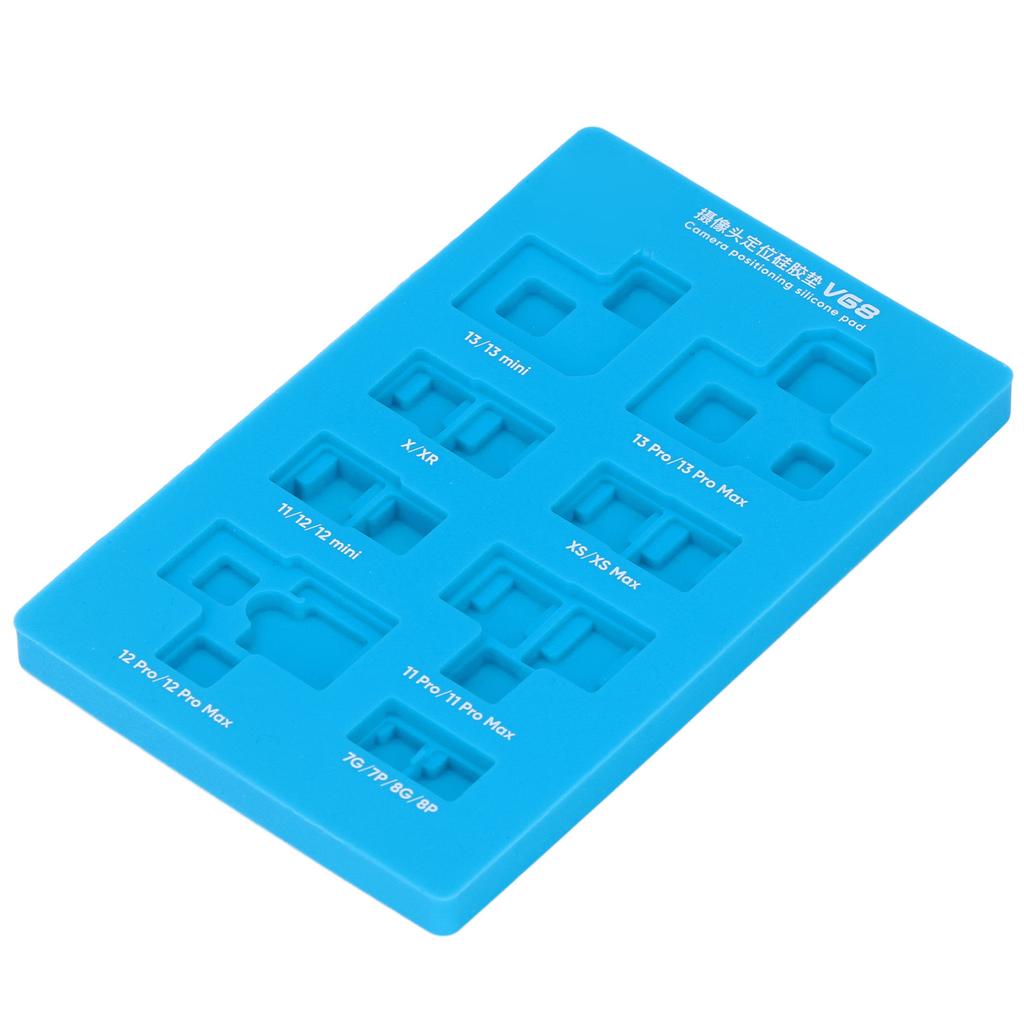 Camera Positioning Silicone Pad High Temperature Resistant Rear Camera Repair Installation Mold for IOS