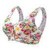 Untouched Front Button Underwear for Women Gathered on Top Anti Sagging Bra Print Summer Beautiful Back Bra Vest