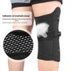 Adjustable Breathable Sports Knee Pads with Spring Support for Hiking