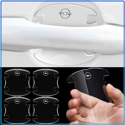4PCS Transparent Car Door Anti-collision Protector Bumper Strip Sticker For Astra H G J Insignia Mokka Zafira Corsa Vectra B C D