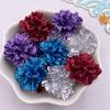 10pcs Resin Cute Colorful Hydrangea Macrophylla Flat Back Flower Rhinestone Figurines DIY Wedding Scrapbook Jewelry Decor Crafts