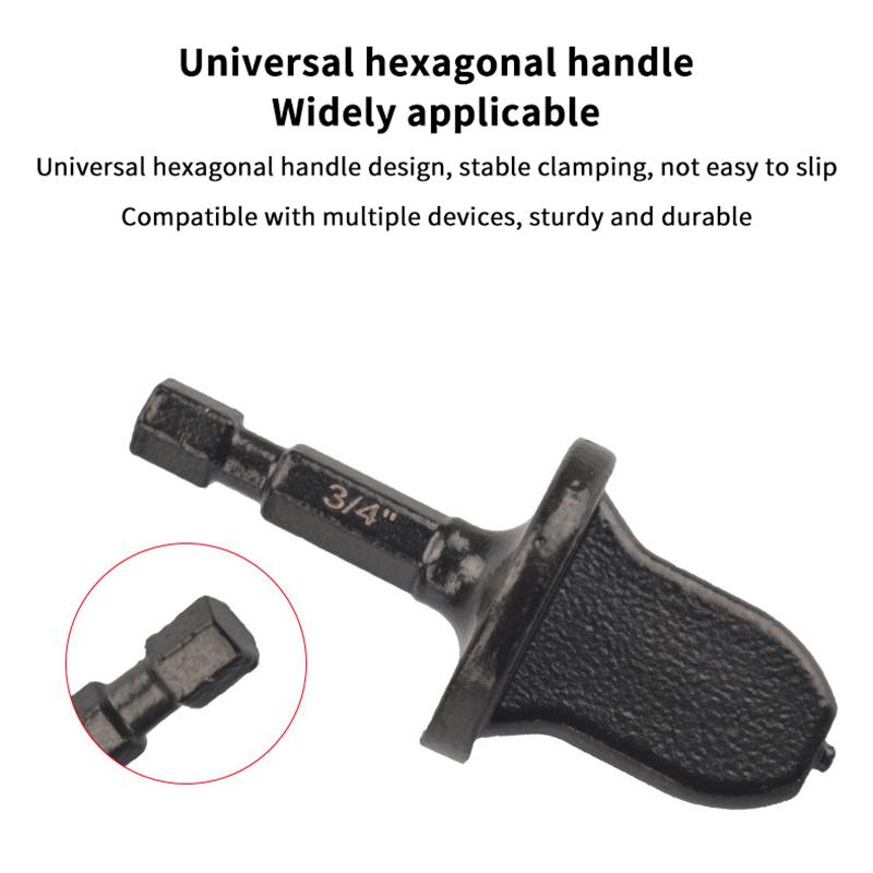 1/5 buc Expander Tub Țeavă Mâner Hexagonal Metal Cupru Țeavă Instrument de Prelucrare Reparare Aer Condiționat Bit Burghiu Electric Instrument de Evazare