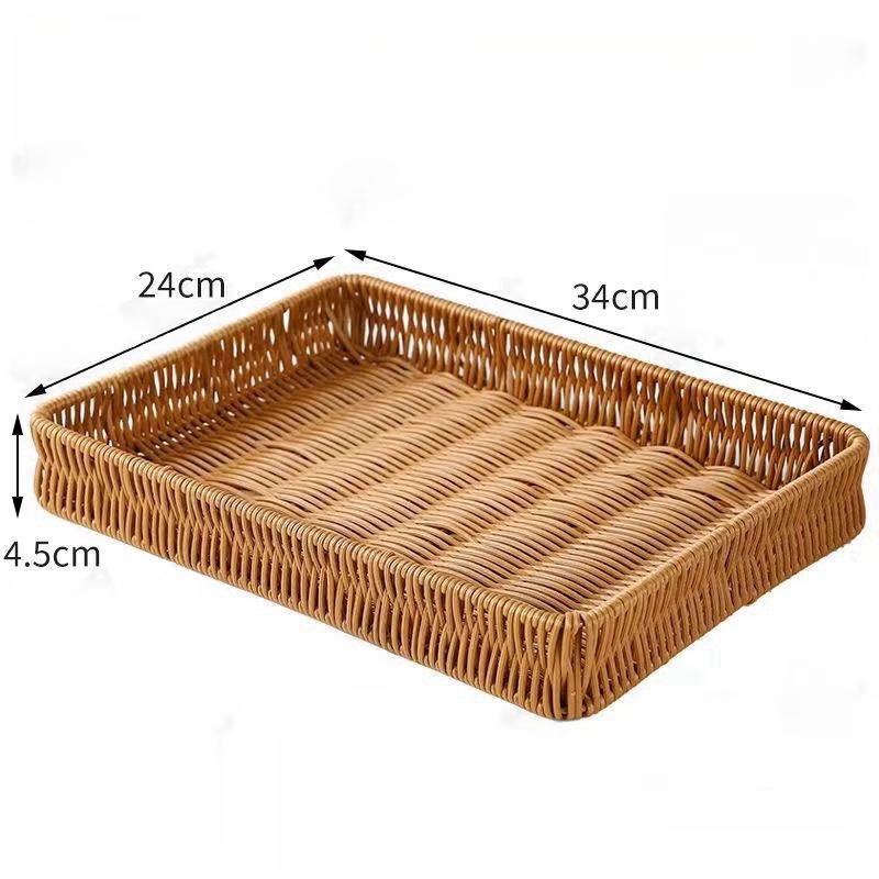 Jing Yu Heng Handwoven Rattan Storage Basket Set
