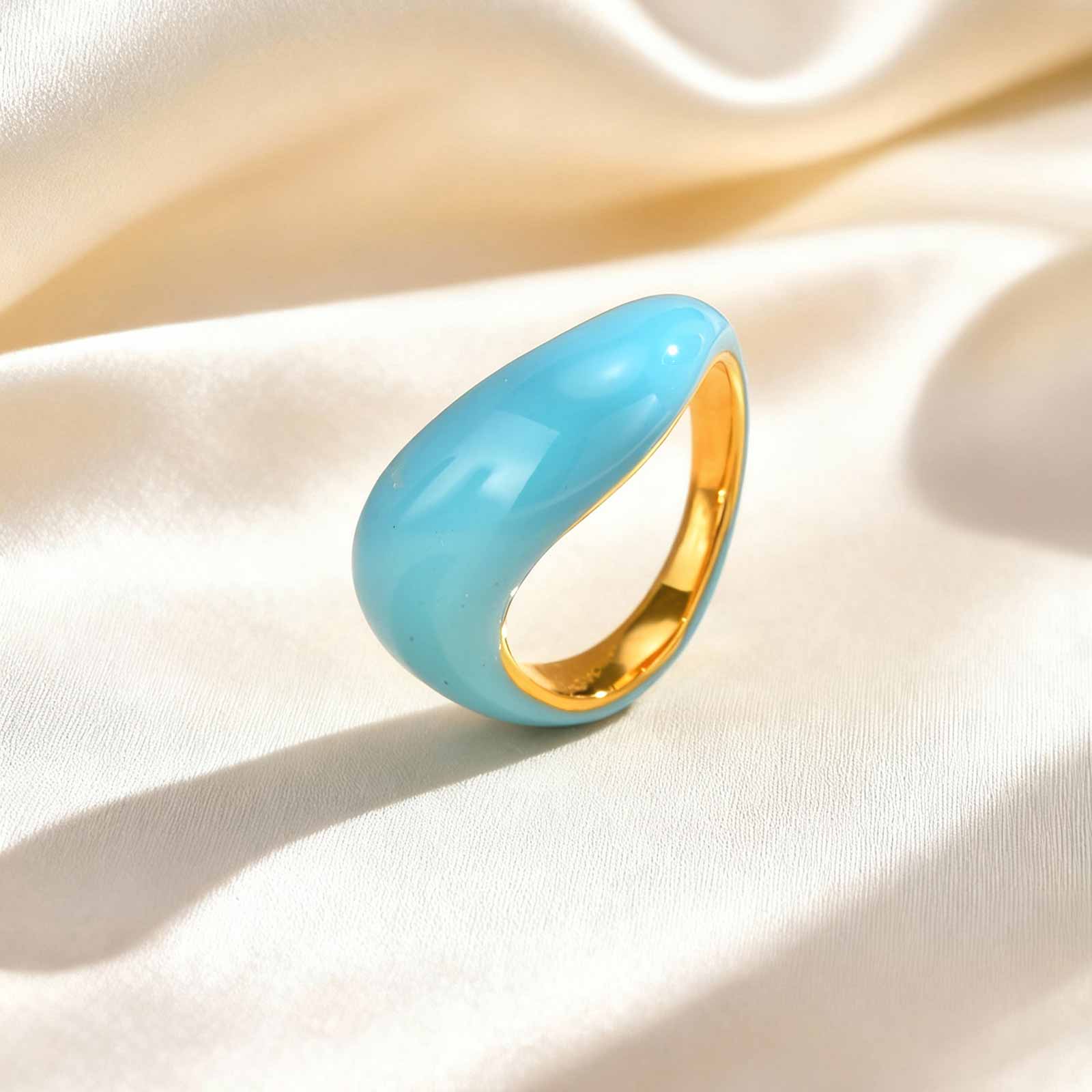

Irregular Geometric Starry Ring for Women,Stainless Steel Waterproof High Quality Rings,Minimalist Jewelry Gift 7