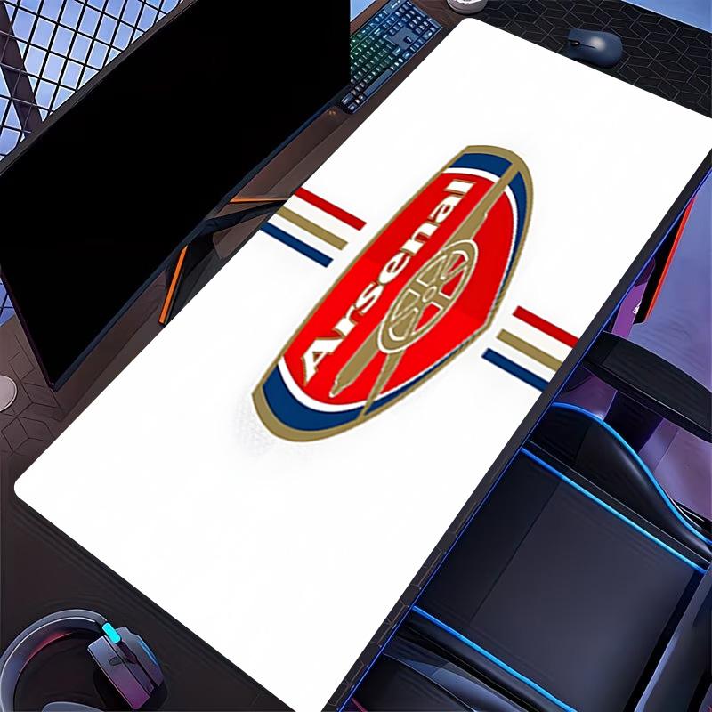 Podkładka pod mysz z nadrukiem Arsenal F.C., do klawiatury, laptopa, PC, do biura, domu, dekoracja biurka, idealny prezent urodzinowy dla graczy