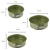 Set of 3 Springform Springform Pans 20 Cm 24 Cm and 26 Cm Zenker Green Vision Ref. 9980950