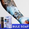 30/120ML DM Tattoo Blaue Seife Reinigungs- & Beruhigungslösung Komplettes Set Tattoo Studio Eyeliner Lippen Augenbrauen Zubehör