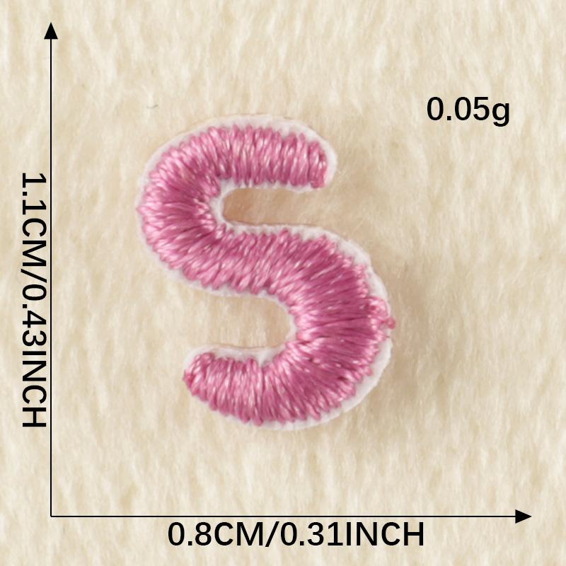 Embroidery Label Embroidery Sticker Cartoon English Patch Patch Accessories Badge < Unk > < Unk > Wappen Accessories Ironing Cloth Sticker