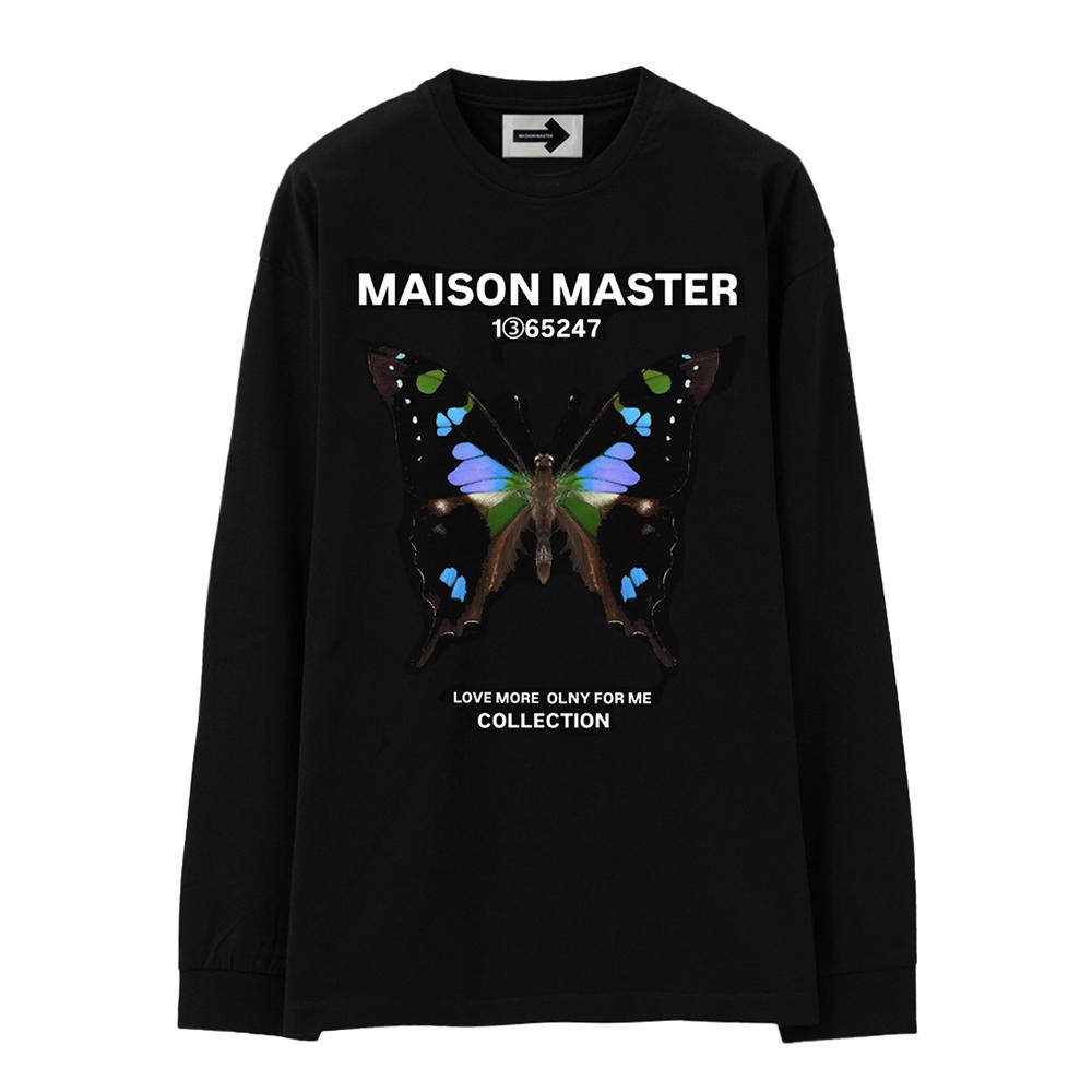 Футболка с длинным рукавом Maison Master Butterfly 48(M)