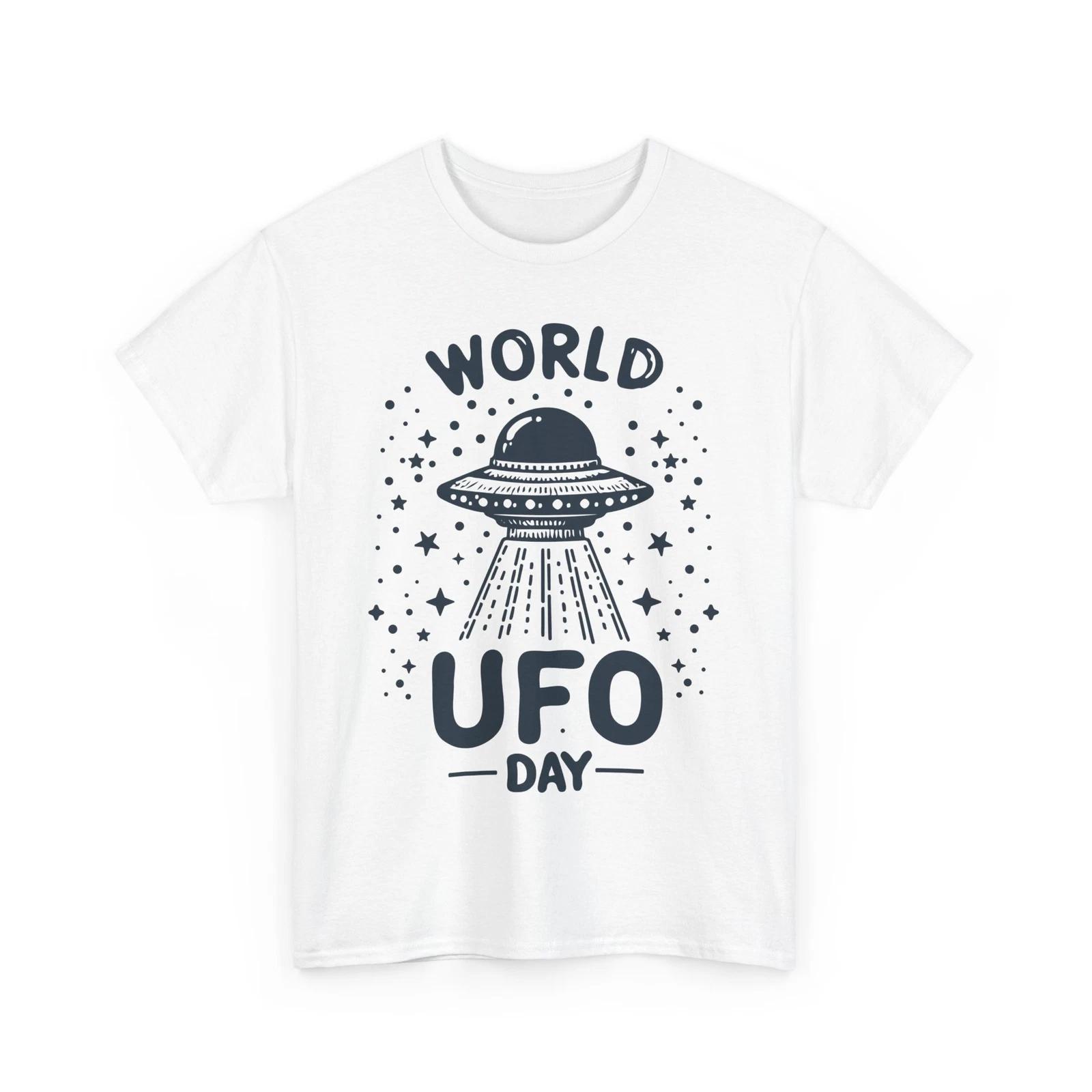 Cosmic Alien Graphic Tee | UFO Space Shirt for Sci-Fi Fans | Alien Shirt S