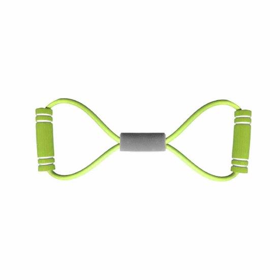 Figure 8 Fitness Resistance Band with Handle Portable Men Women Arm Shoulder Stretch