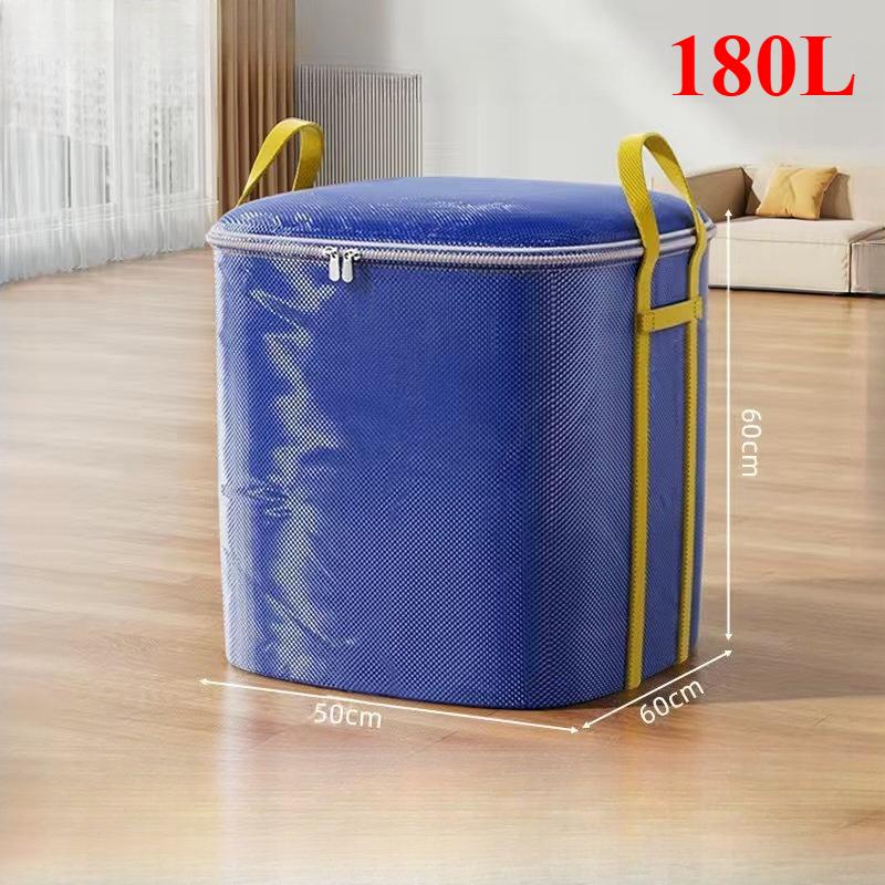 Extra große strapazierfähige gewebte Aufbewahrungssäcke für Kleidung Quilts & Bettwäsche Robuste Organisationssäcke für Versand & Umzug