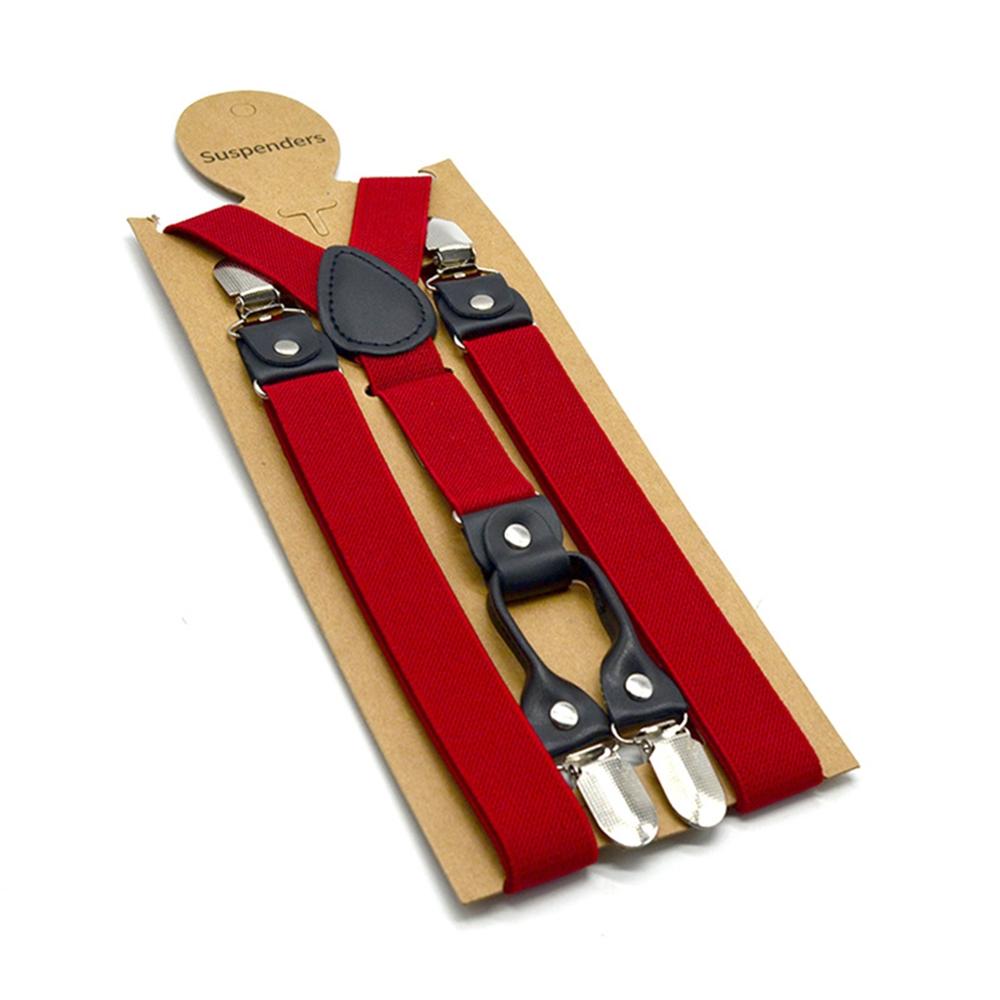 Adjustable Suspenders Straps Braces Heavy Duty 120cm Length Wide Trouser