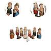 11pcs Nativity Scene Manger Figurines Set Accessories Crafts Resin Catholic Nativity Figurine Statue Figures for Tabletop