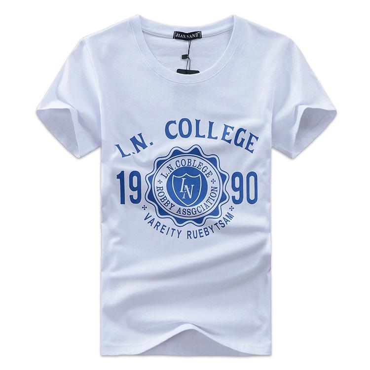 Camiseta casual de manga corta a la moda para hombre