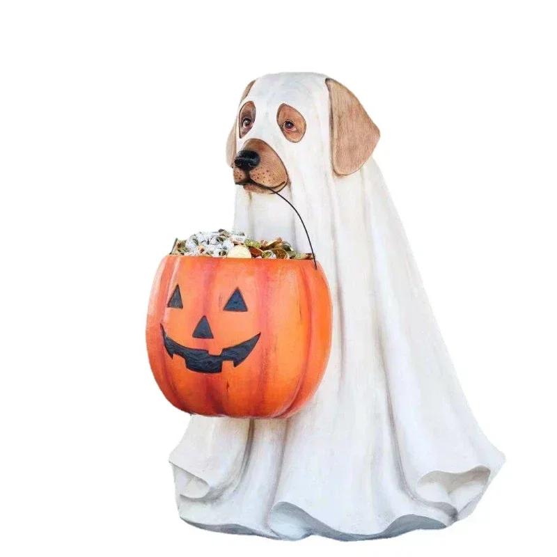 Halloween Creative Dog Elf Decorations Holiday Party Decorations Home Art Ornaments Fun Decorative Accessories Wholesale