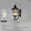 NuFeng Outdoor Roman Style Wall Lamp