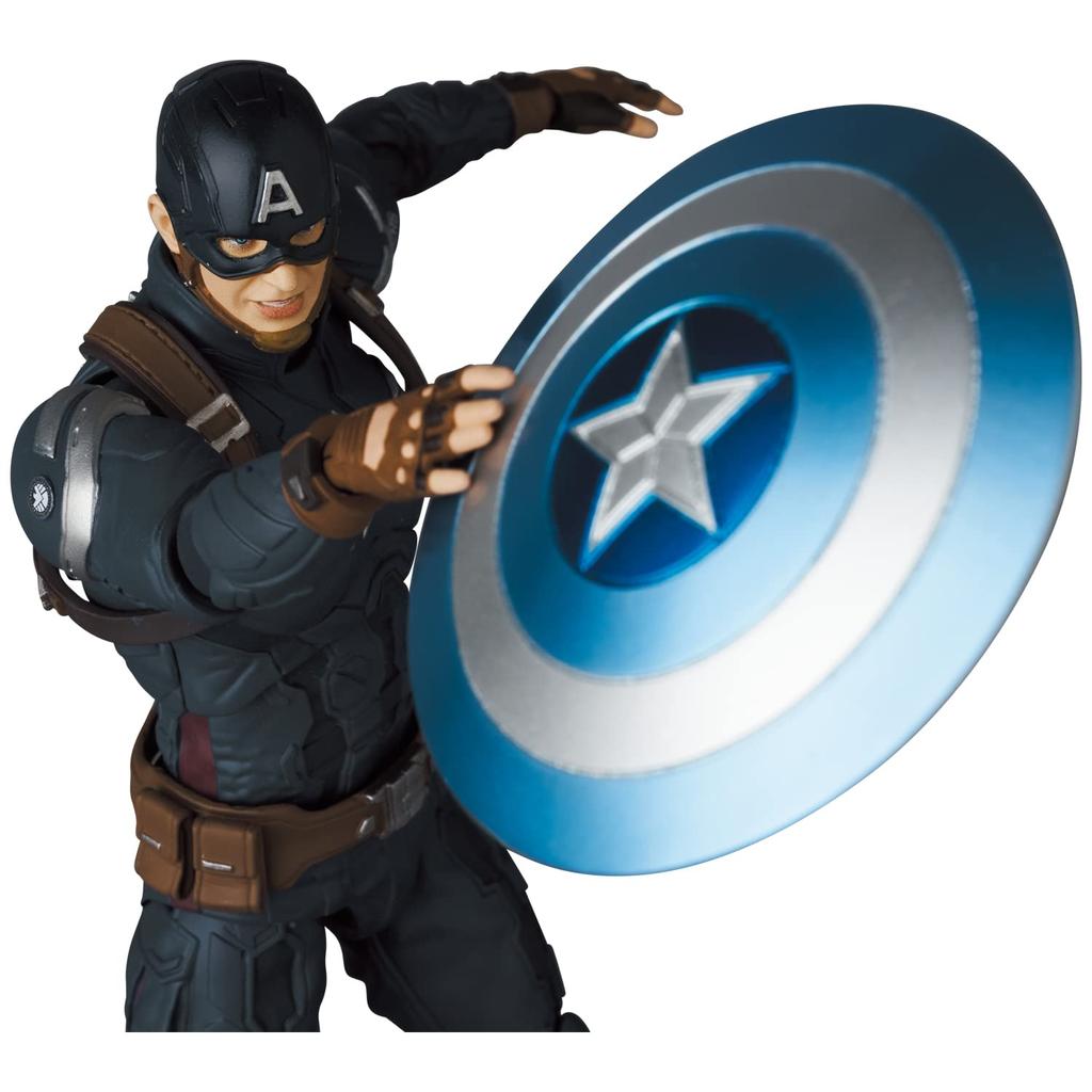 MAFEX 202 CAPTAIN AMERICA Stealth Suit Action Approximately 160mm No. Figure, Tall, Non-scale, Pre-painted
