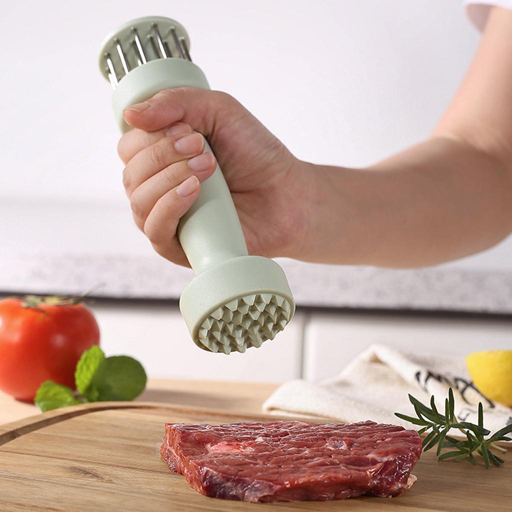 Steak Tenderizer Tool Meat Inserting Needle Chicken Chop Meat Loosening Needle Hammer Tool For Uniform Tenderizing