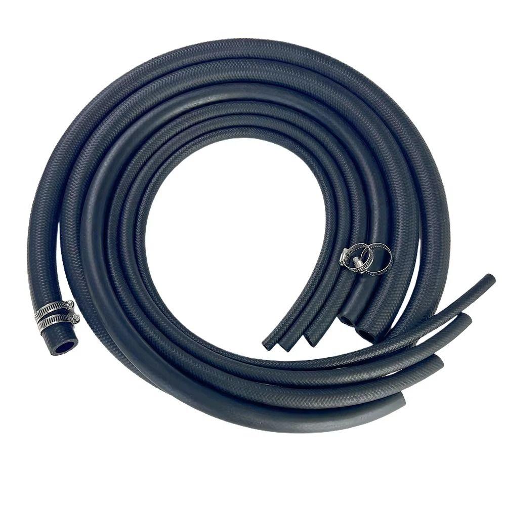 Multifunctional NBR Oil Resistant Hose ID 4 5 6 8 10 12 14mm Vacuum Hose Durable Car Fuel Hoses