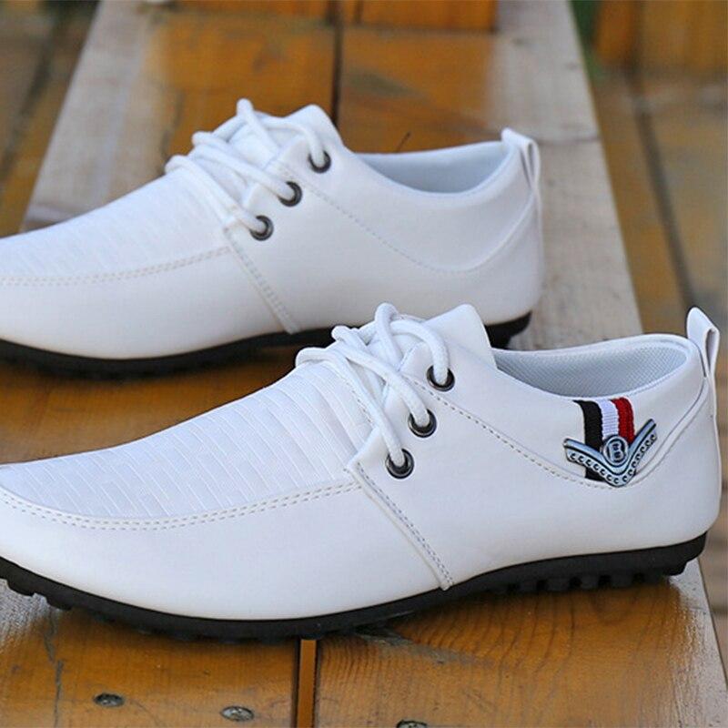 Herren Casual Sneakers Plus Size Fahr leichte Outdoor-Schuhe Loafer Mokassins atmungsaktive Pu-Schuhe Zapatillas Hombre