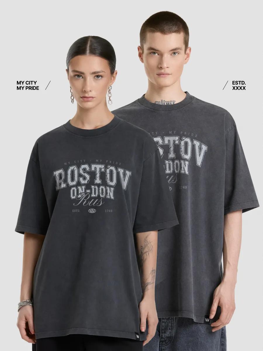T-shirt with  Rostov-on-Don  print 4XL