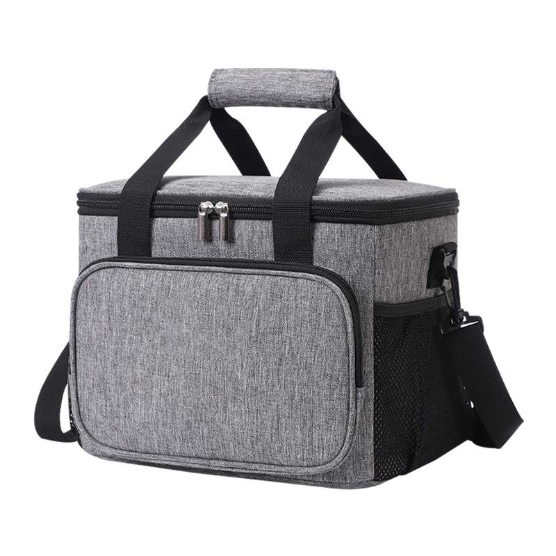 Large Waterproof Insulated Picnic Bag - Oxford Cloth, Portable, Thickened for Outdoor Use