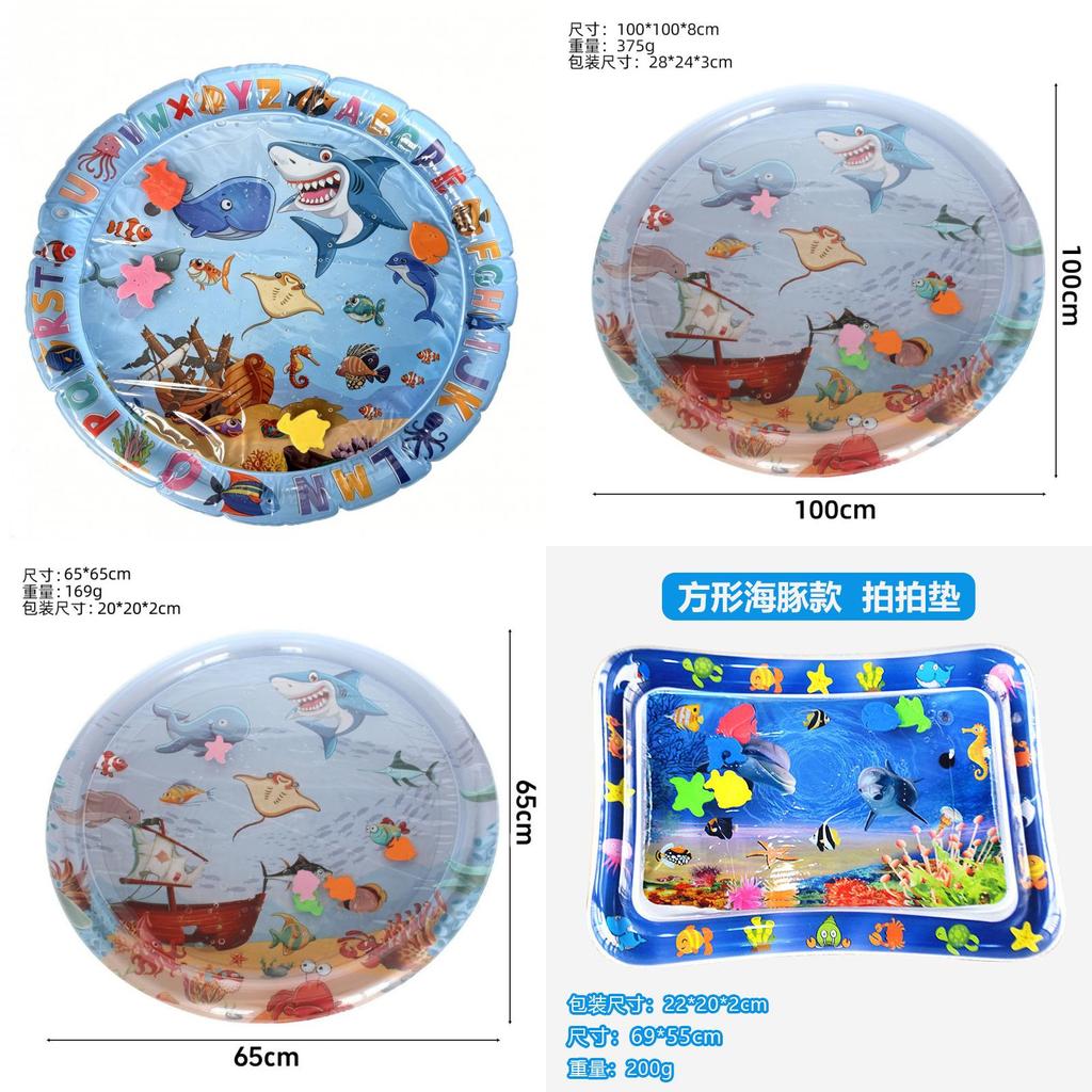 Inflatable Baby Water Play Mat With Refillable Pvc For Crawling Development And Baby Gift