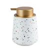 Nordic Ceramic Bathroom Hand Soap Bottle Reusable Lotion Refill Bottle Shampoo Dispenser Soap Bottle Bathroom Accessories