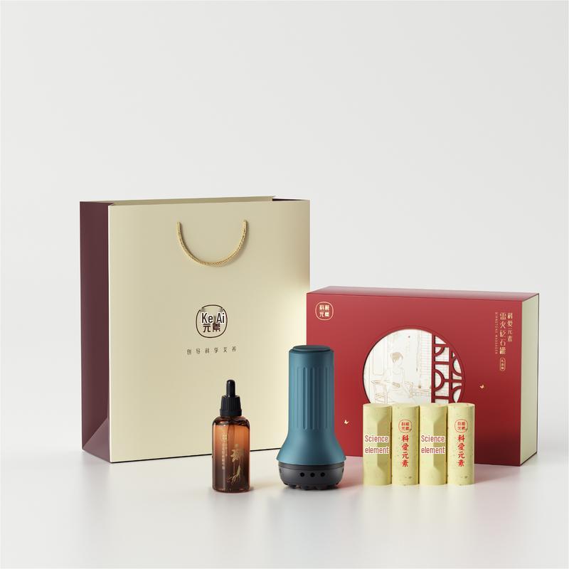 Ke Ai Yuan Su Electric Bian Stone Gua Sha & Moxibustion Massager