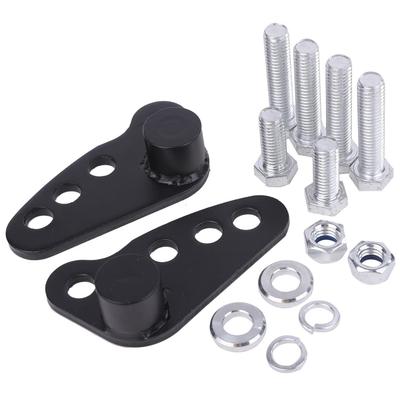 Height Adjustment Kit for Harley-Davidson Touring, Street Glide, Avan, and Knight (Black)