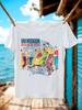 Van Morrison Accentuate The Positive Graphic T-shirt for Men - White Casual Short Sleeve Tee with Vibrant Music-Themed Print