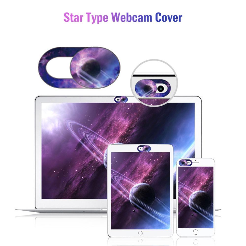 Camera Cover WebCam Camera Cover Camera Protection Shutter Starry Sky Pattern Phone Lens Cover