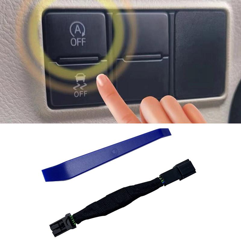 Start Stop Button For Toyota Sienta 2015- Car Automatic Stop Engine System Off Switch Car Control Eliminator Closer Sensor