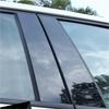 4PCS Car Door Trim B Pillar Posts Gloss Black Cover Fit For FORD F150 2015-
