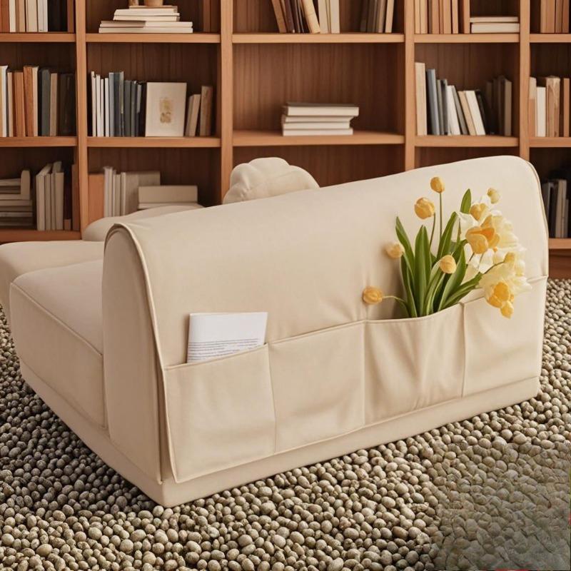 

Органайзер на подлокотник дивана с карманами Сумка для хранения на подлокотник дивана-кресла Нескользящий подвесной диванный карман для пульта от телевизора, сумка для мобильного телефона 40x110cm 2 pockets