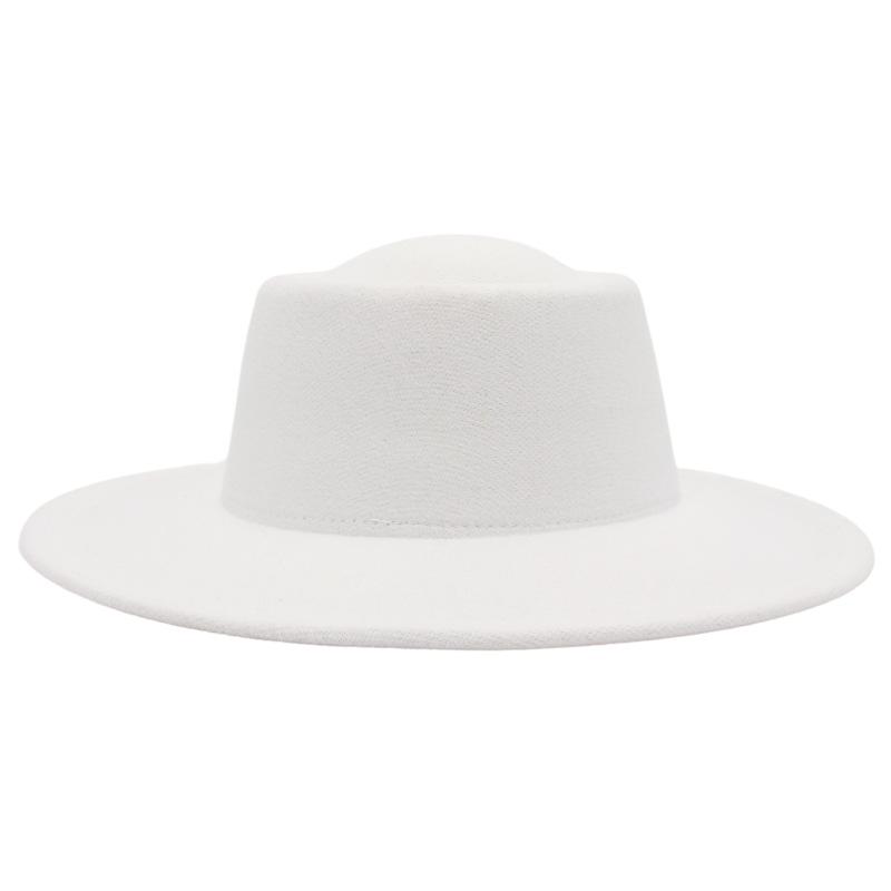 French Hat, Dome, Big Brim, Cashmere Hat For Men And Women, Woolen Hat, Jazz Top Hat.