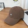 Fashion Hat Spring and Summer Cute Clouds Embroidery Baseball Cap Women's Wide Brim Show Small Face Versatile Cap Big Head Circumference Hat Trend