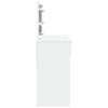 Makeup Vanity Table with LED Lighting White 100 X 40 X 120 Cm