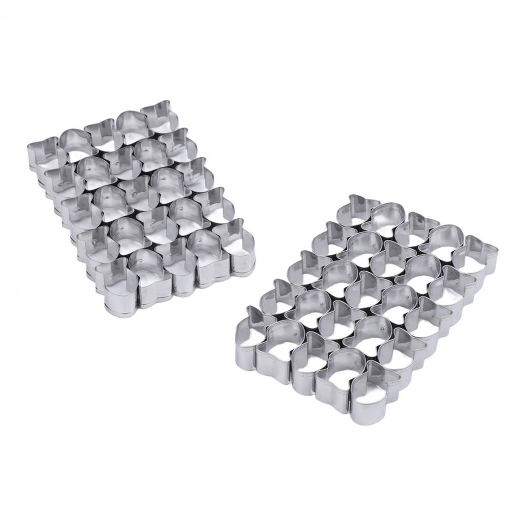 25 Cavity Cutter Fish Shape Molds Goldfish Cookie Cutter
